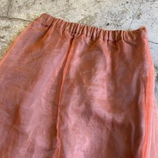 画像10: COLOR DESIGN SHEER SLIT SKIRT / W24~W27 (10)
