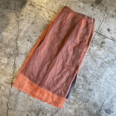 画像4: COLOR DESIGN SHEER SLIT SKIRT / W24~W27 (4)