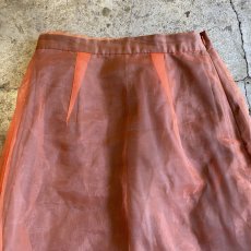 画像5: COLOR DESIGN SHEER SLIT SKIRT / W24~W27 (5)