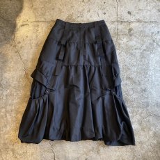 画像1: BALLOON DESIGN TIERED VOLUME SKIRT / W26 (1)