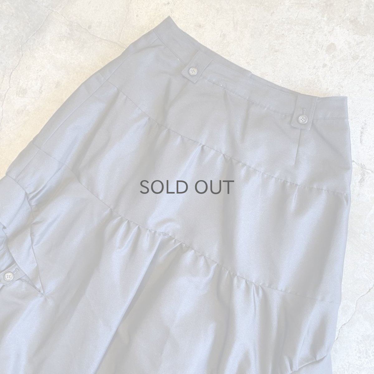 画像11: BALLOON DESIGN TIERED VOLUME SKIRT / W26 (11)