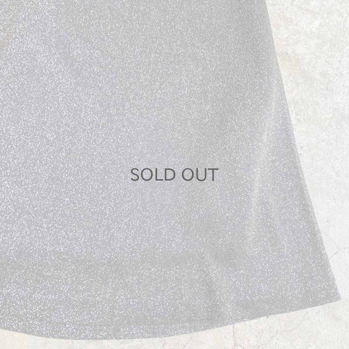 画像9: METALLIC DESIGN FLARE LONG SKIRT / W29 (9)