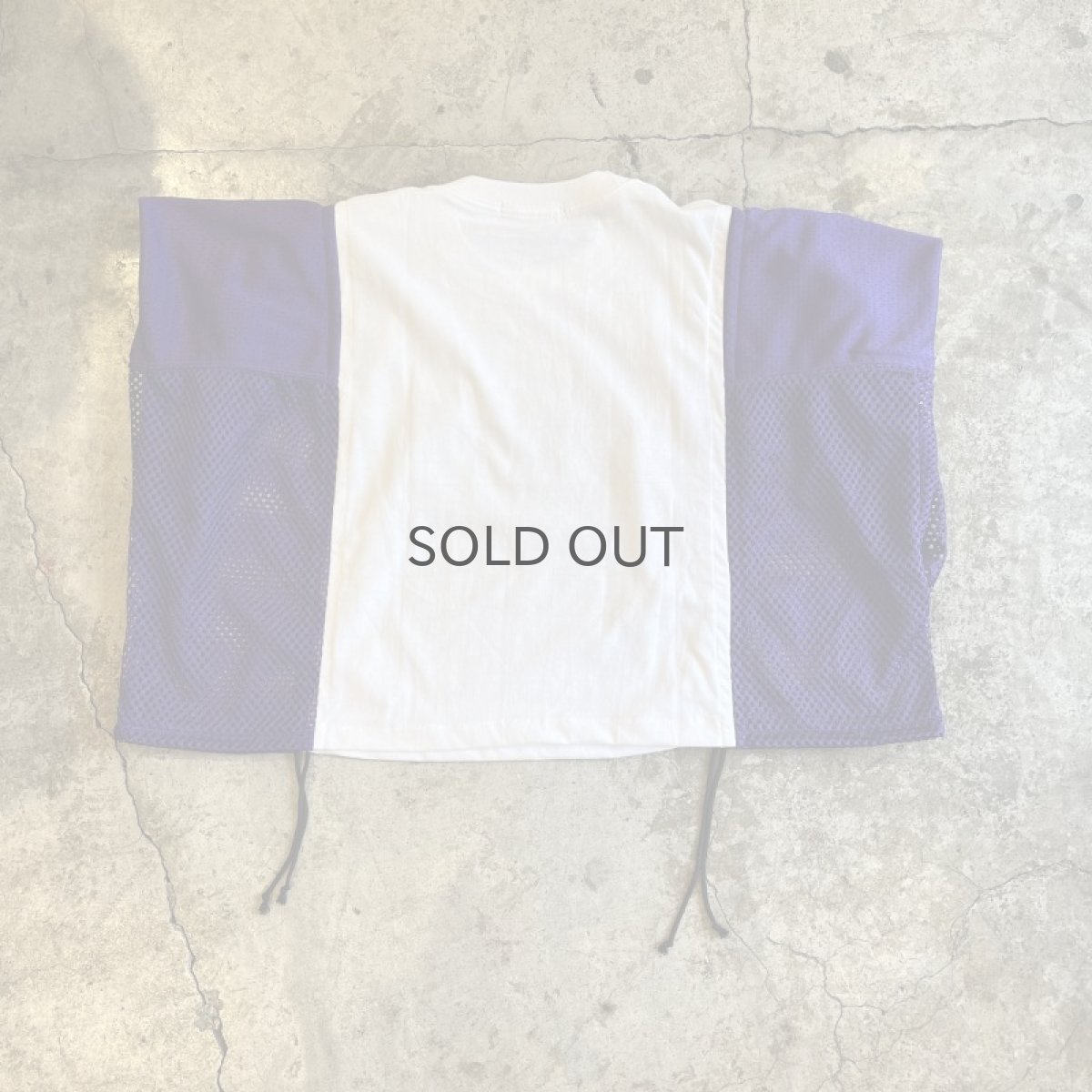 画像2: 【Wiz&Witch】"WEIRD" DRAW CODE SPORTY TOPS / OS (2)