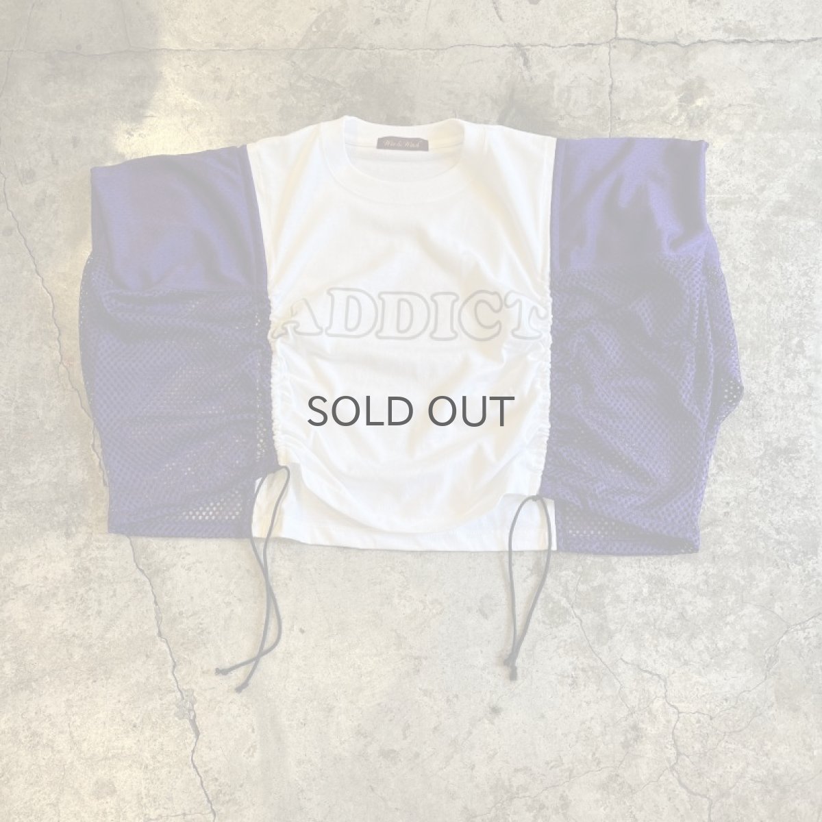 画像3: 【Wiz&Witch】"WEIRD" DRAW CODE SPORTY TOPS / OS (3)