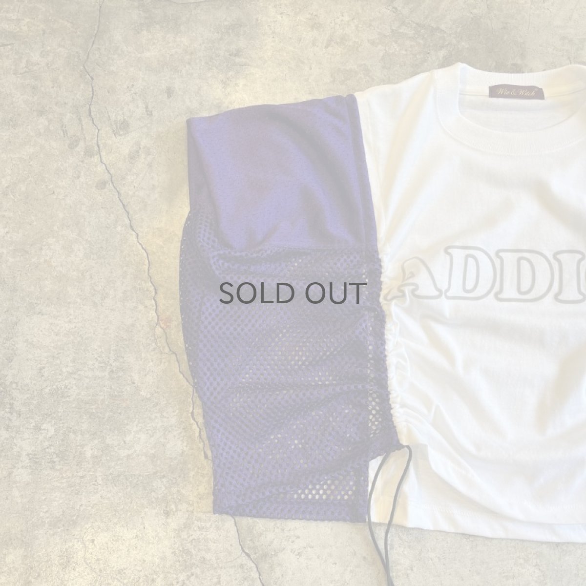 画像6: 【Wiz&Witch】"WEIRD" DRAW CODE SPORTY TOPS / OS (6)