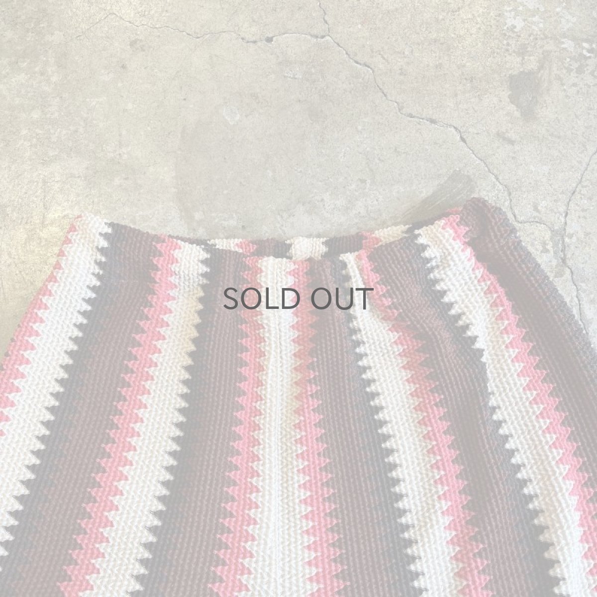 画像7: MIX COLOR STRIPE PATTERN STRAIGHT DESIGN PANTS / W24~30 (7)