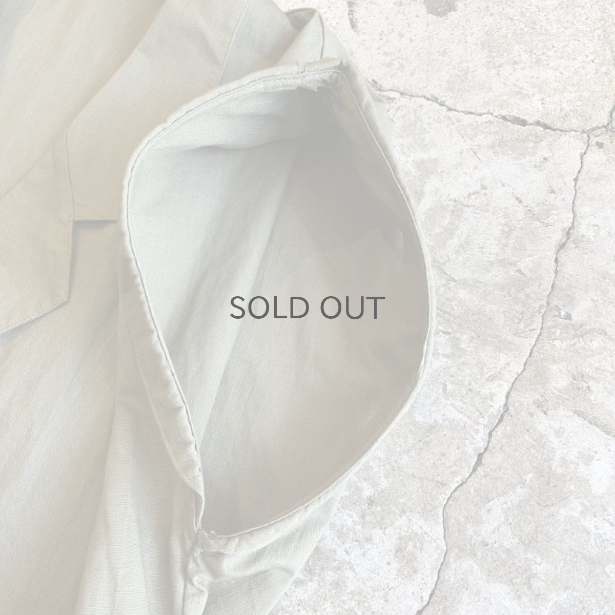 画像10: KHAKI COLOR DOUBLE DESIGN N/S TOPS / Ladies M  (10)