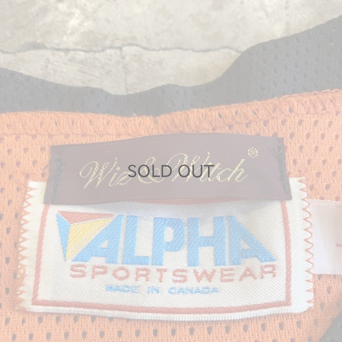 画像10: 【Wiz&Witch】"WEIRD" DRAW CODE SPORTY TOPS / OS (10)