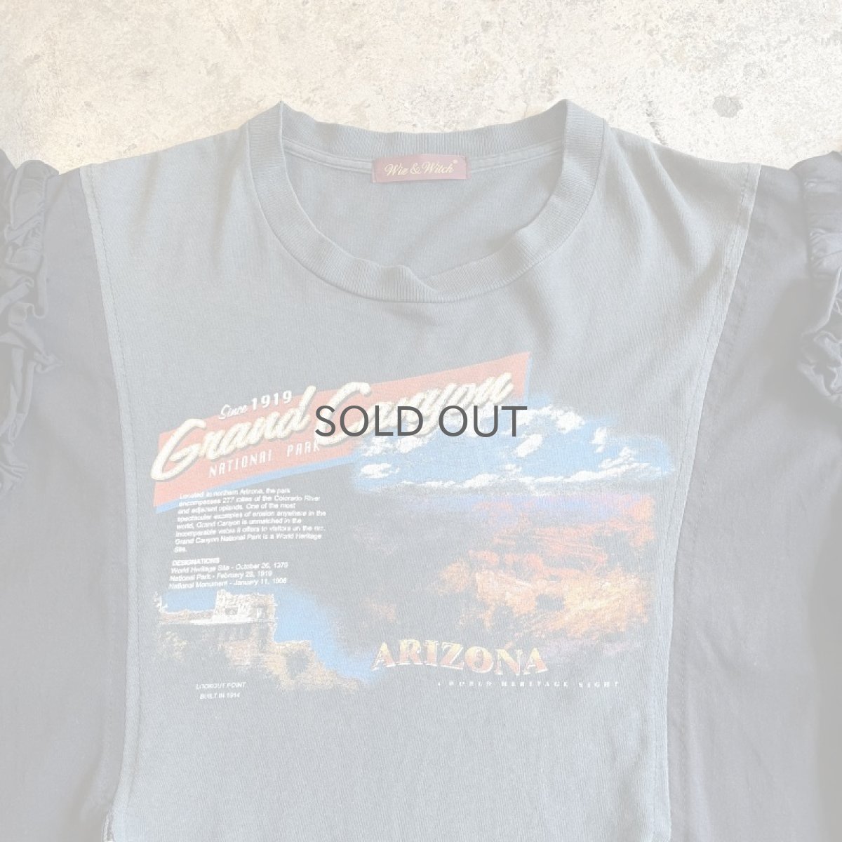 画像8: 【Wiz&Witch】"UNITED" FUTURE VTG TEE / OS (8)