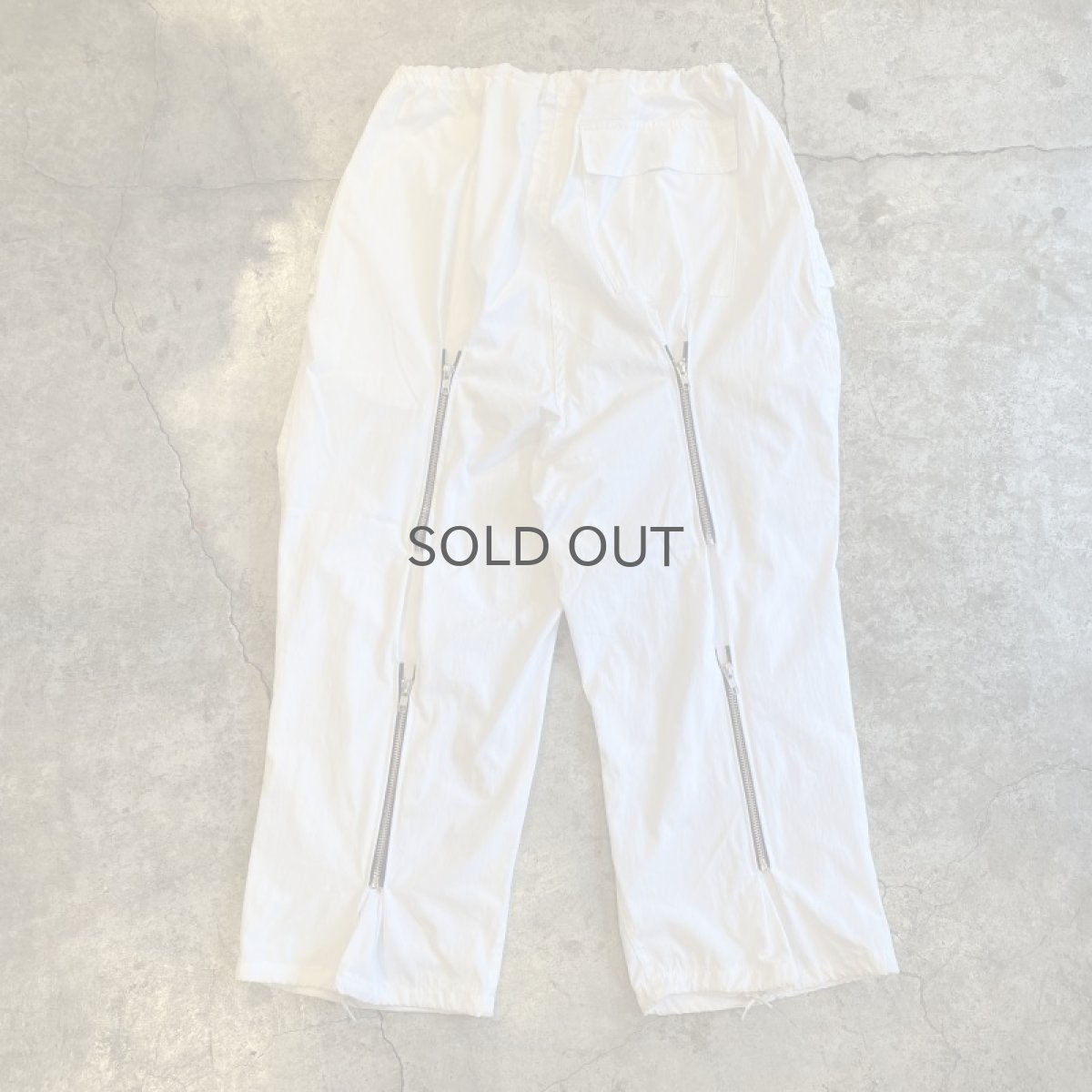 画像1: 【Wiz&Witch】"THE U.K" BACK ZIP BONDAGE PANTS / FREE (1)