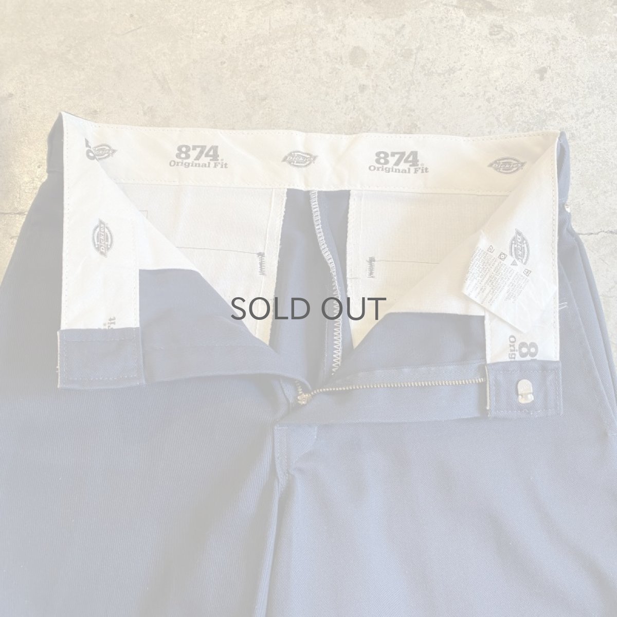 画像8: 【DICKIES】SIDE STUDS CUT DESIGN WORK PANTS / W31 (8)