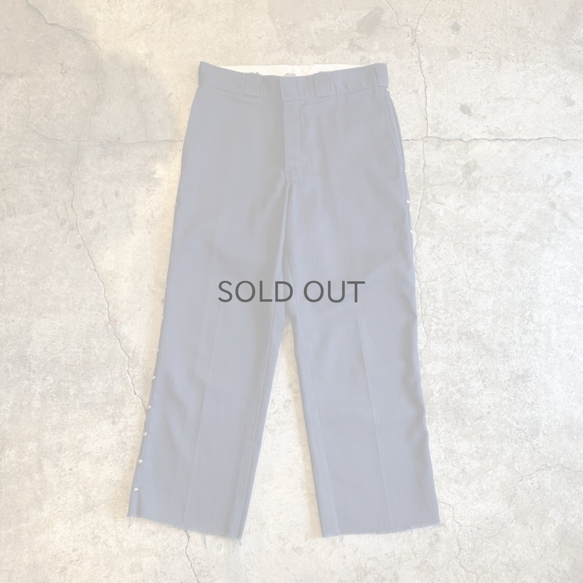 画像1: 【DICKIES】SIDE STUDS CUT DESIGN WORK PANTS / W31 (1)