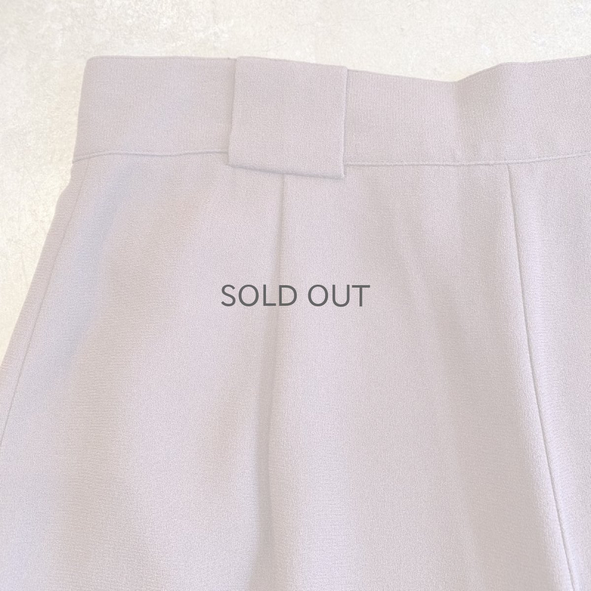 画像7: BROWN COLOR TUCK DESIGN SLACKS PANTS / W29 (7)