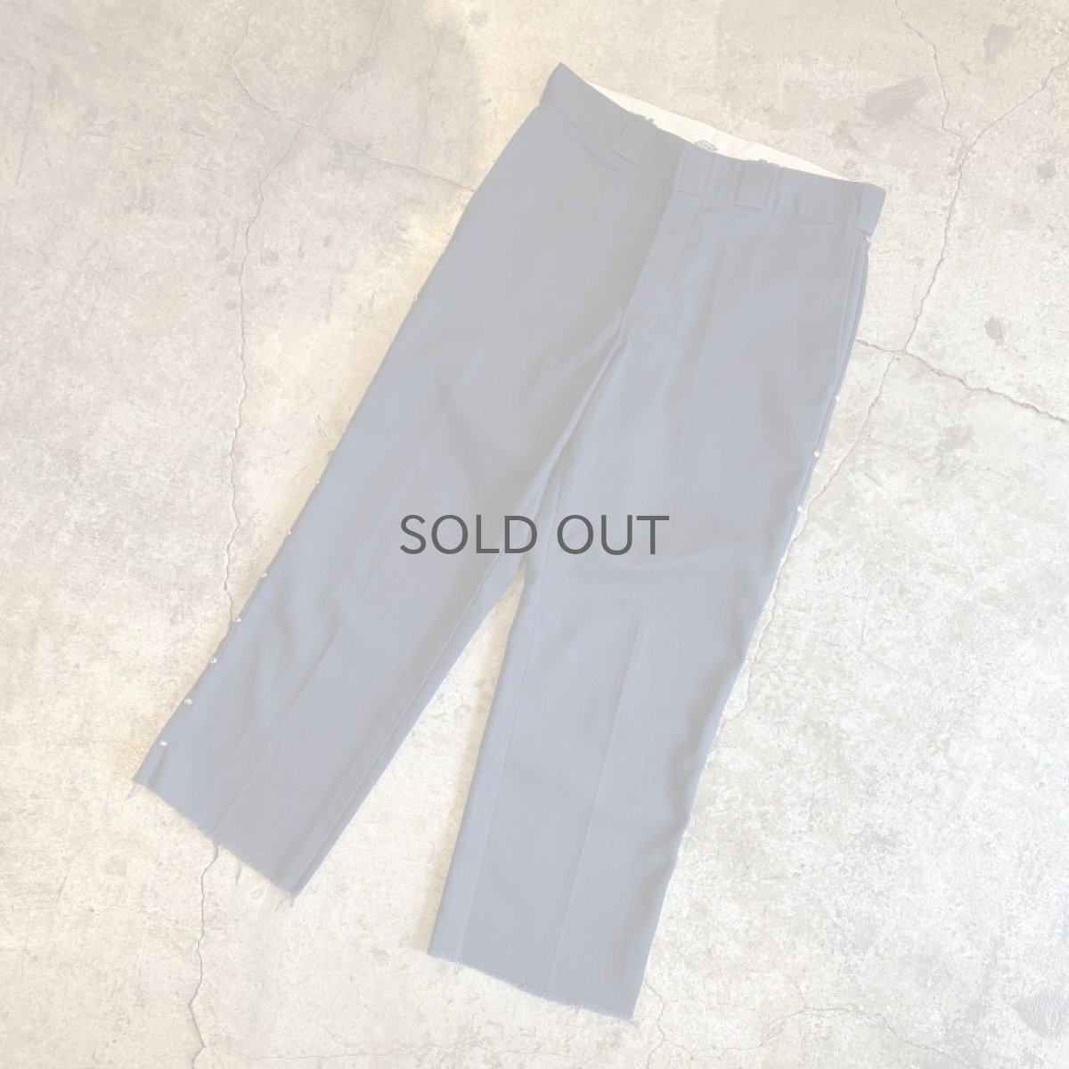 画像4: 【DICKIES】SIDE STUDS CUT DESIGN WORK PANTS / W31 (4)