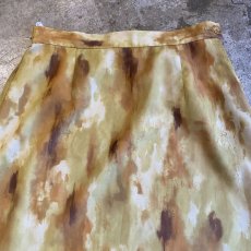 画像6: COLOR TIE DYE PATTERN DESIGN FLARE SKIRT / W27~W30 (6)