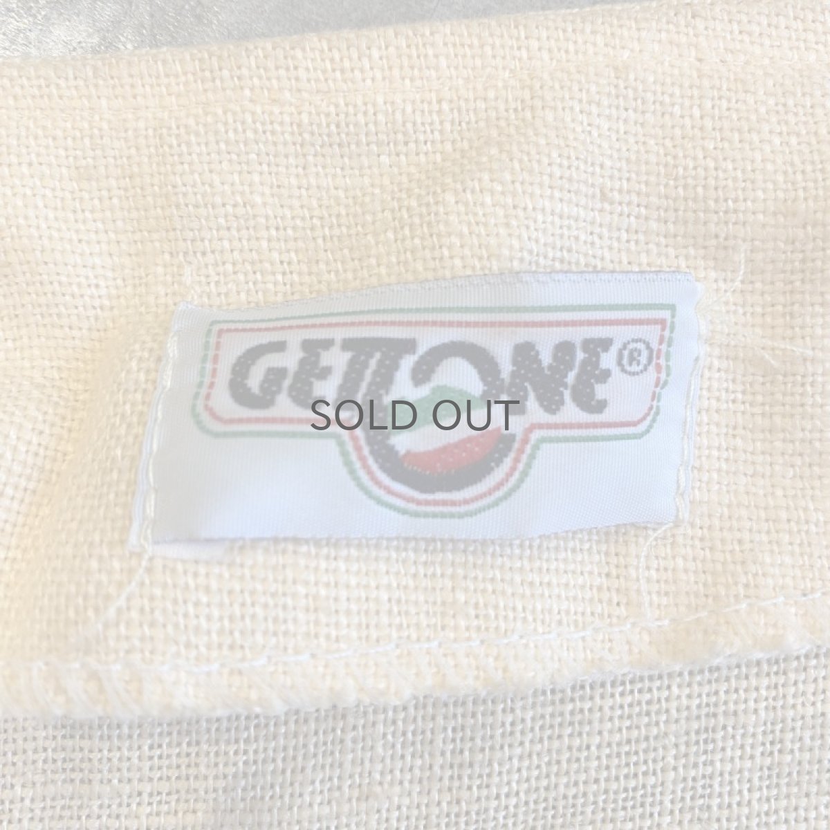 画像12: EGG COLOR LINEN DESIGN JACKET / Ladies L (12)