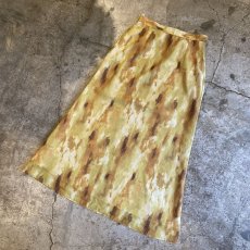 画像4: COLOR TIE DYE PATTERN DESIGN FLARE SKIRT / W27~W30 (4)
