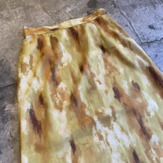 画像3: COLOR TIE DYE PATTERN DESIGN FLARE SKIRT / W27~W30 (3)