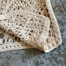 画像5: IVORY COLOR CROCHET DESIGN VEST / Ladies M (5)