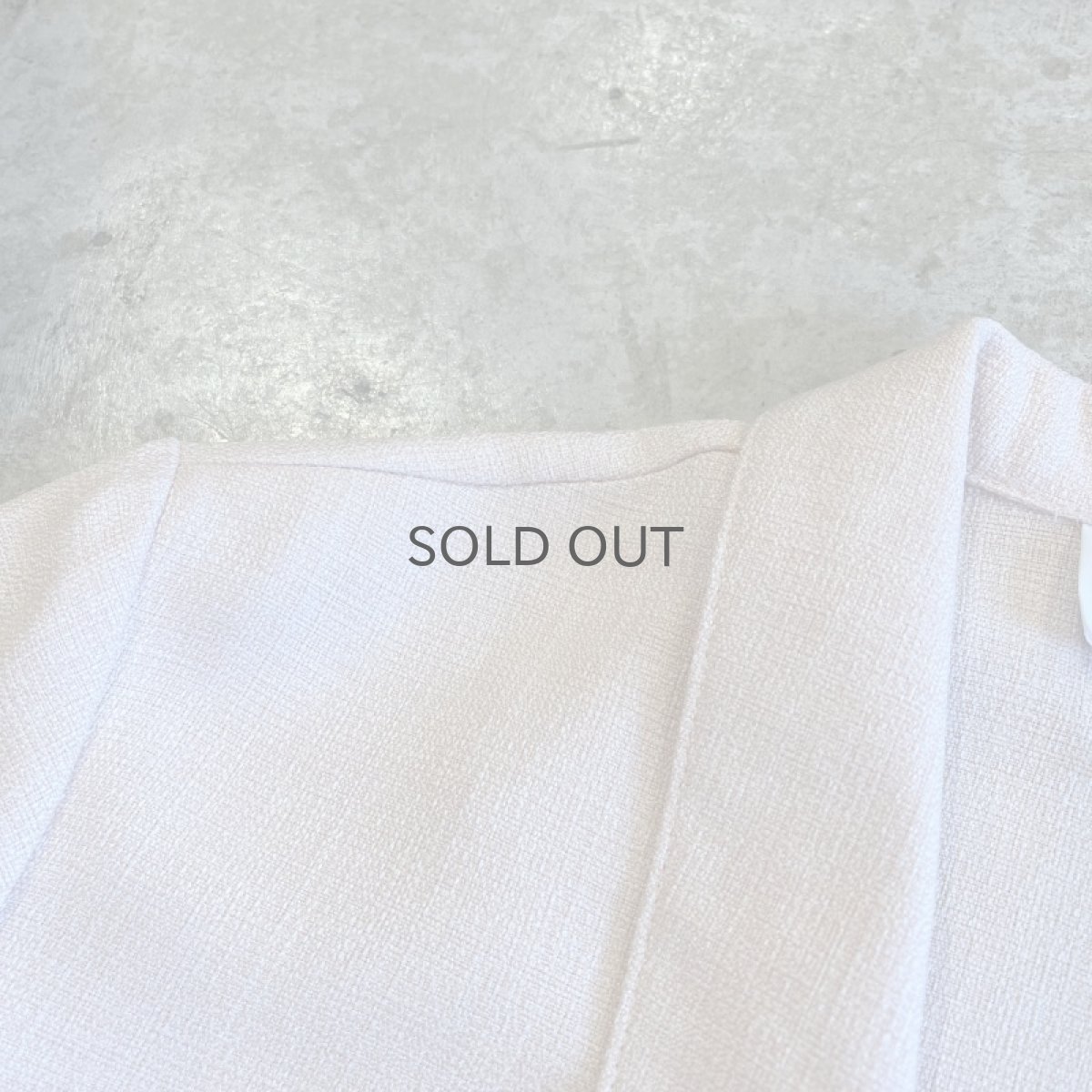 画像10: PALE TONE 2 POCKET DESIGN S/S TAYLOR JACKET / Ladies M(10) / MADE IN USA (10)