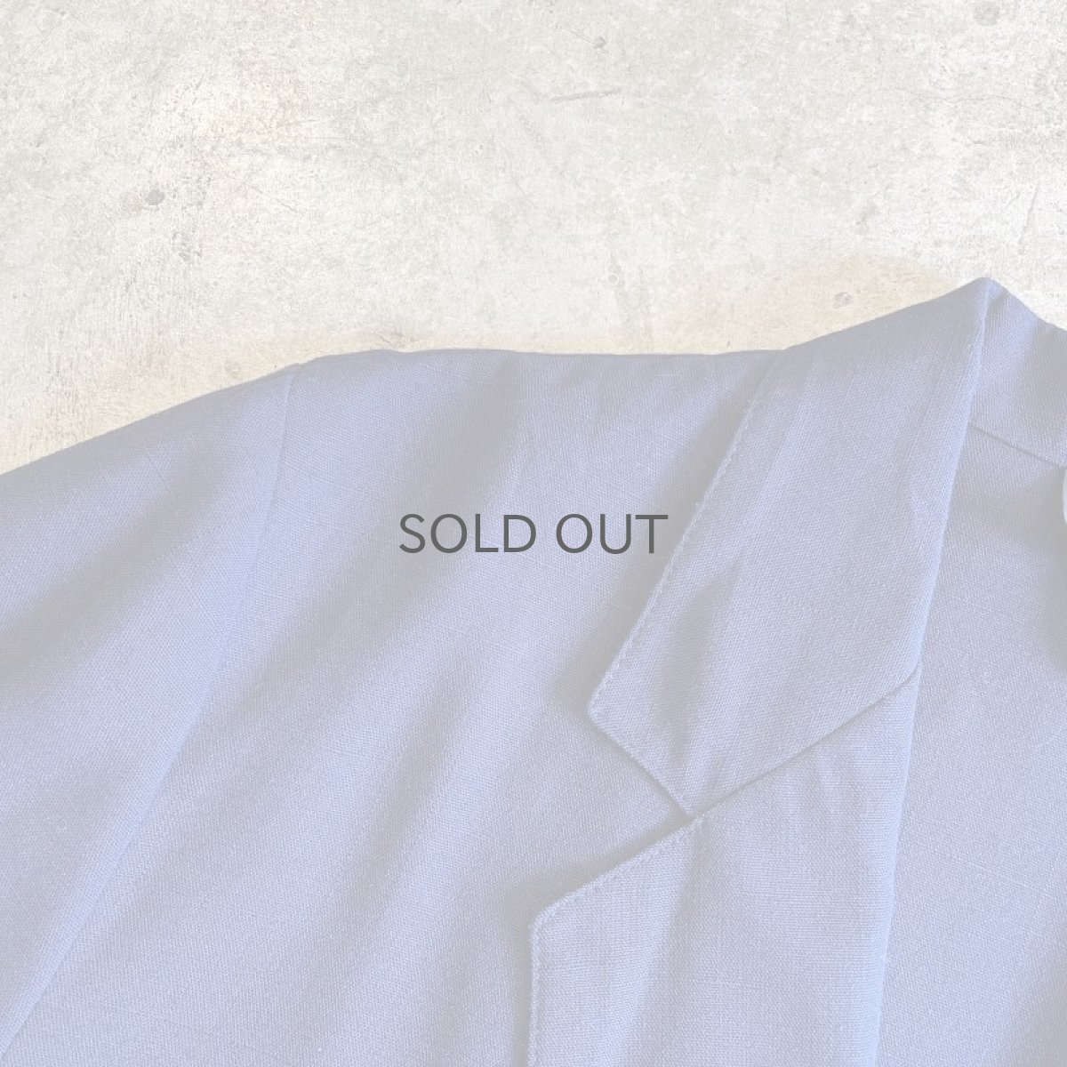 画像10: NAVY COLOR DOUBLE POCKET DESIGN TAILORED JACKET / Ladies M(12) (10)