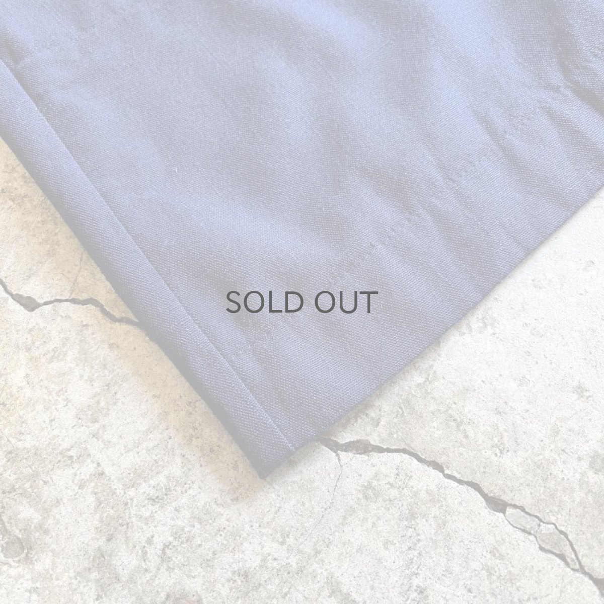 画像3: NAVY COLOR DOUBLE POCKET DESIGN TAILORED JACKET / Ladies M(12) (3)