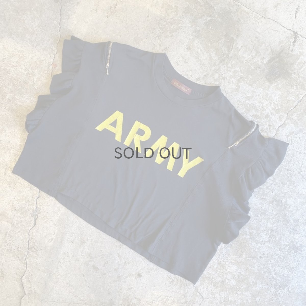 画像4: 【Wiz&Witch】"UNITED" FUTURE ARMY TEE / OS (4)