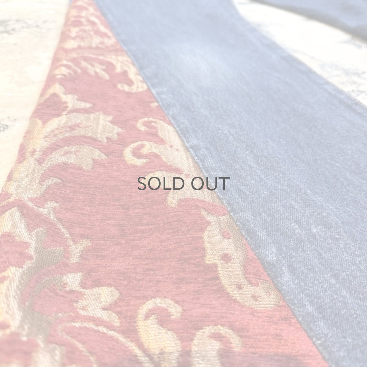 画像7: 【Wiz&Witch】"UNITED" SIDE ORIENTAL WIDE DENIM PANTS / W31 (7)