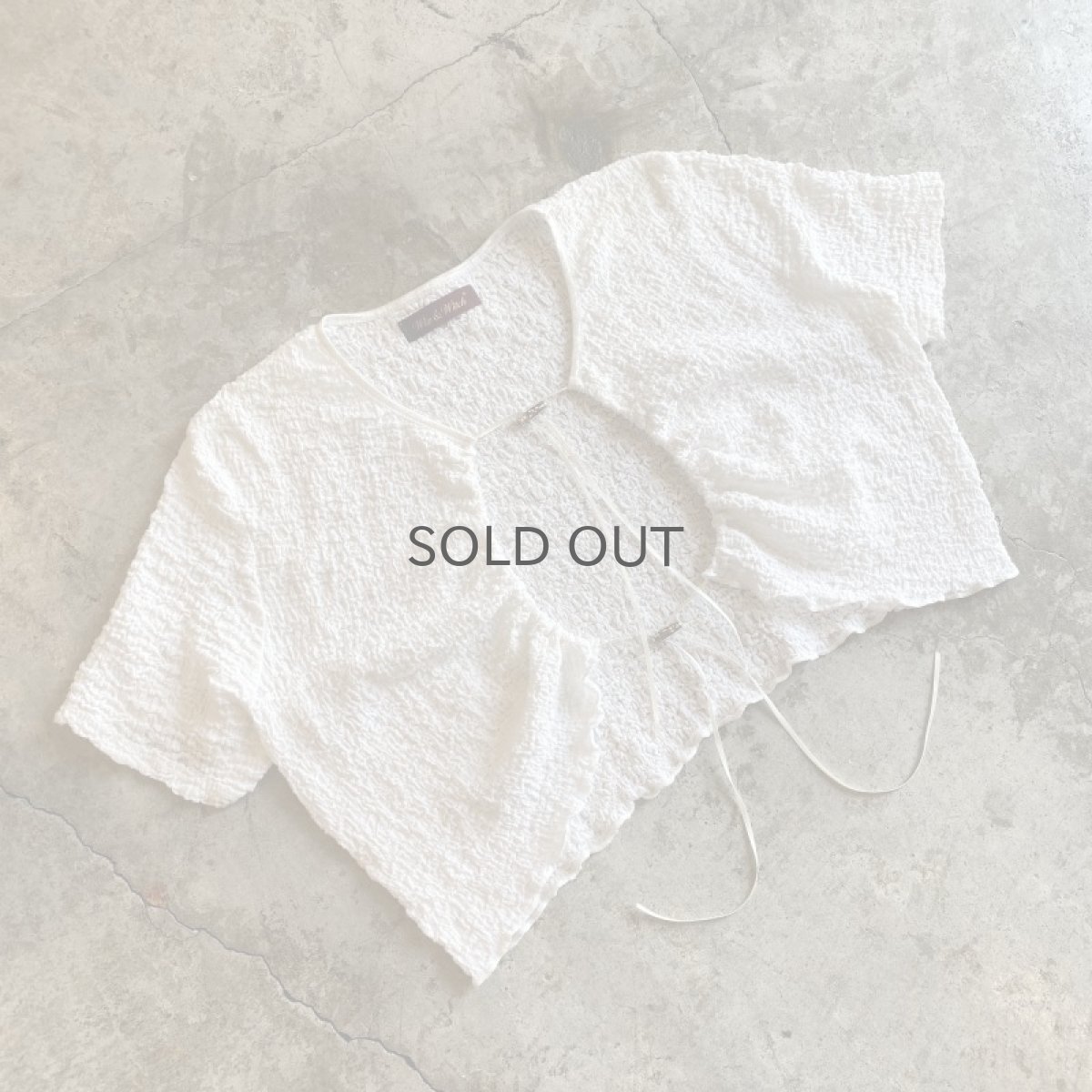 画像3: 【Wiz&Witch】"WEIRD" DRAW CODE CARDIGAN S/S TOPS / OS (3)