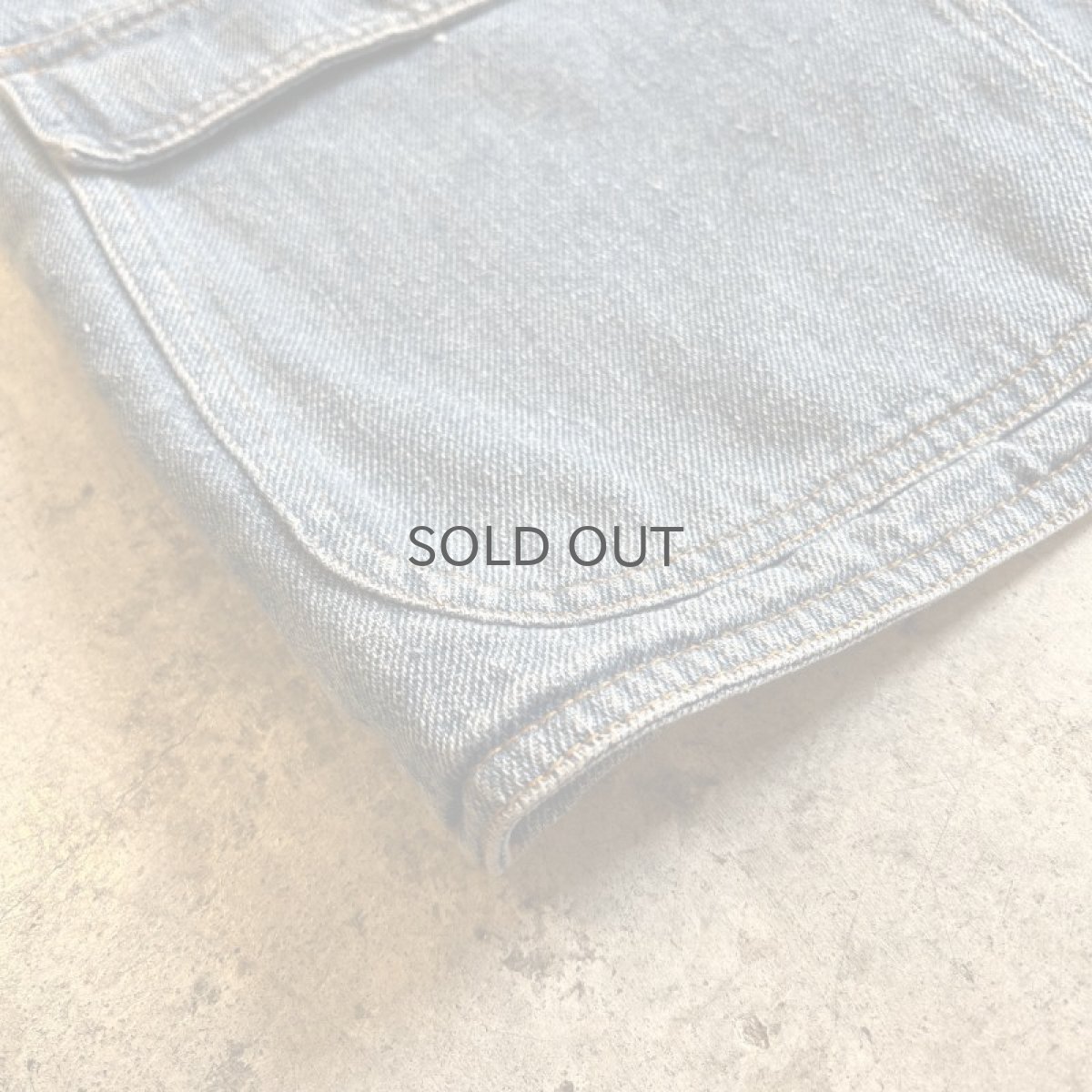 画像3: FIVE POCKET DESIGN DENIM VEST / Ladies M (3)