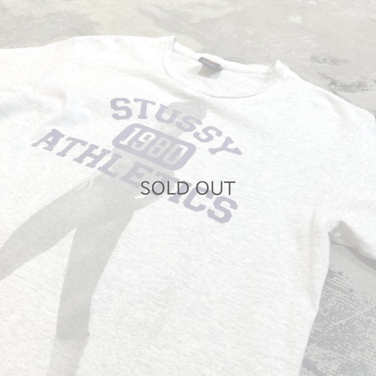 画像4: 【STUSSY】"1980 ATHLETICS” PRINTED S/S TEE / Mens M (4)