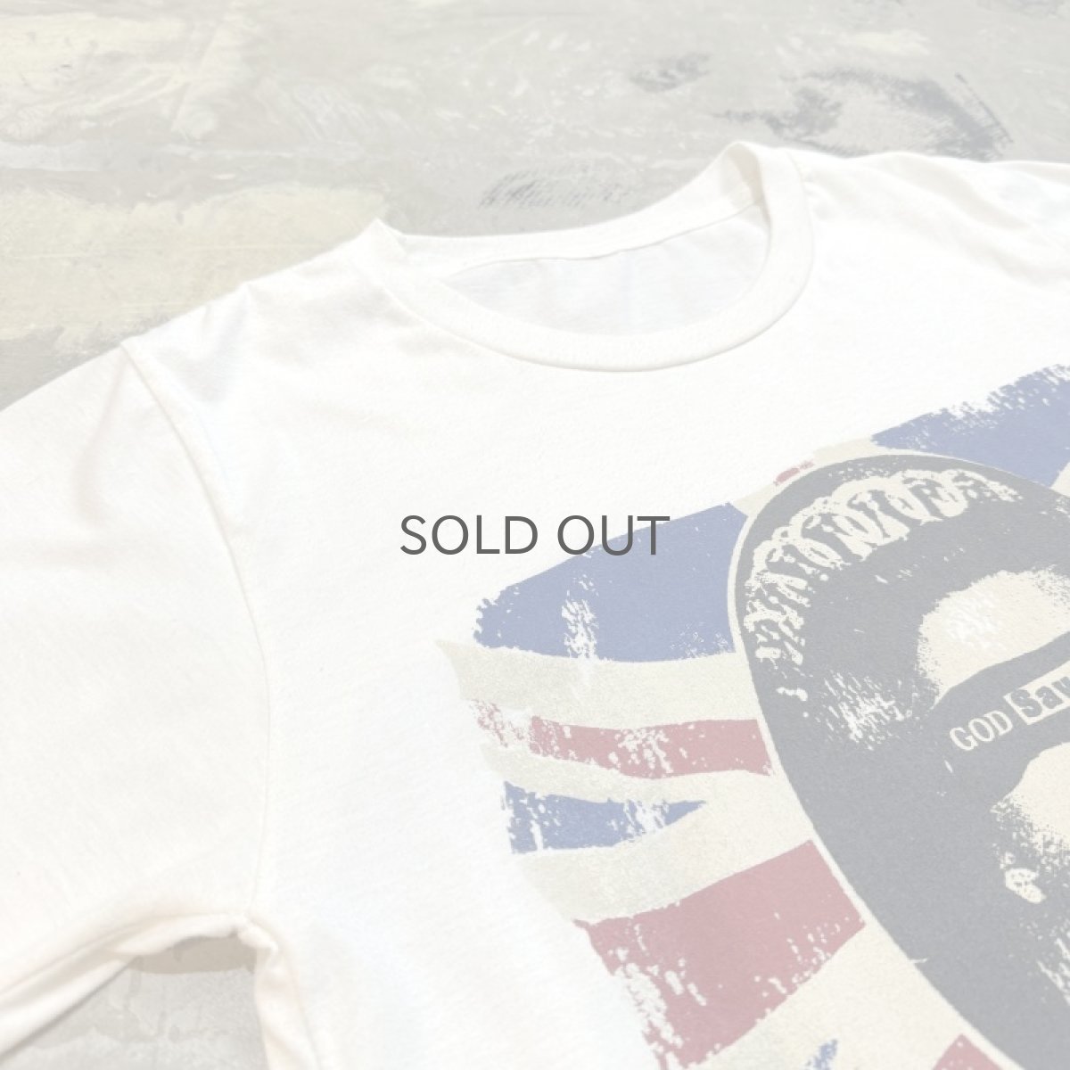 画像3: "SEX PISTOLS" GOD SAVE THE QUEEN PRINT S/S TEE / Mens M (3)