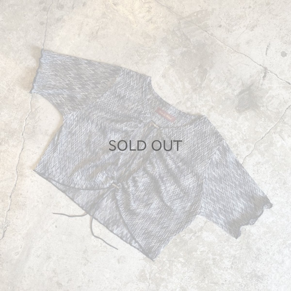 画像4: 【Wiz&Witch】"WEIRD" DRAW CODE CARDIGAN S/S TOPS / OS (4)