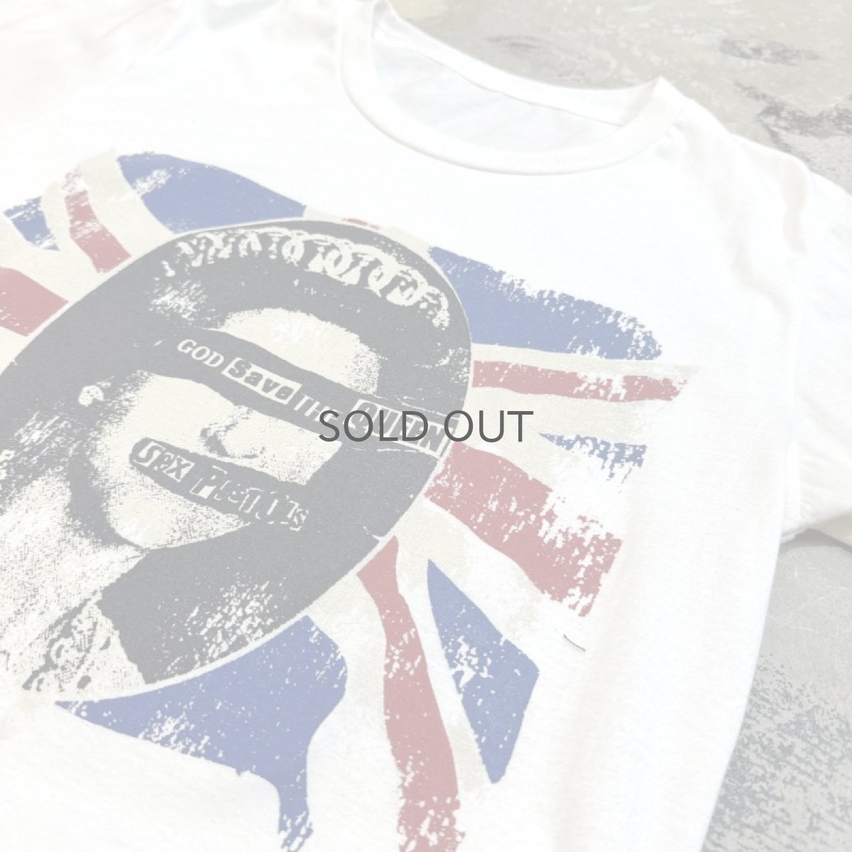 画像4: "SEX PISTOLS" GOD SAVE THE QUEEN PRINT S/S TEE / Mens M (4)