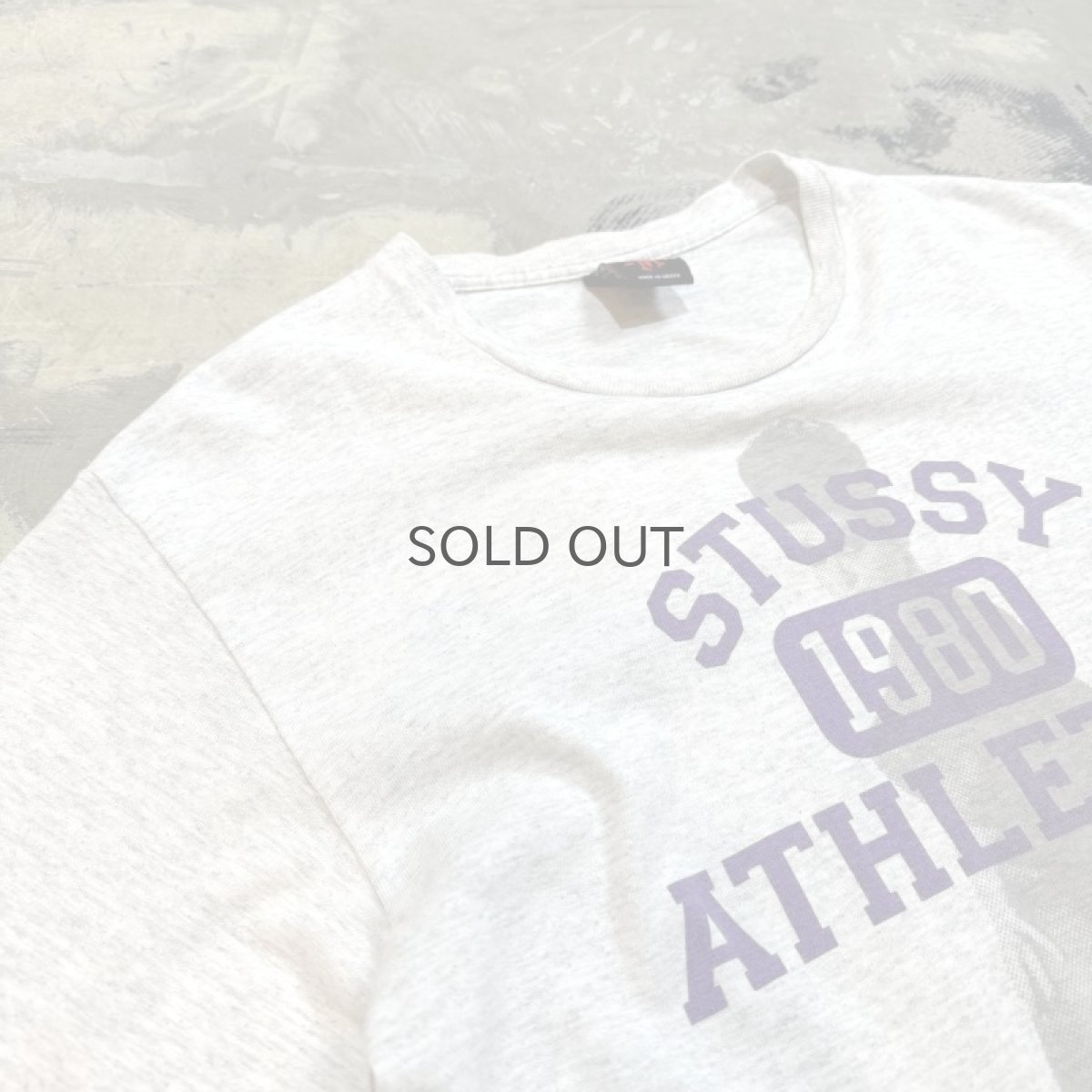 画像3: 【STUSSY】"1980 ATHLETICS” PRINTED S/S TEE / Mens M (3)