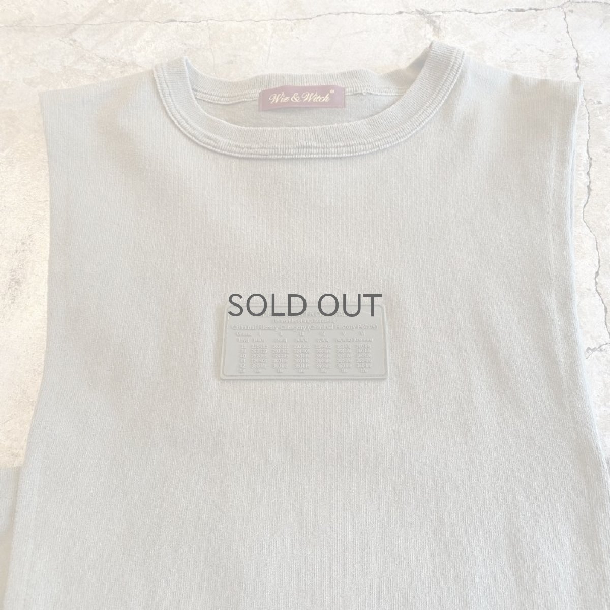 画像5: 【Wiz&Witch】"SAVE" HEAVY COTTON TEE VEST / OS (5)