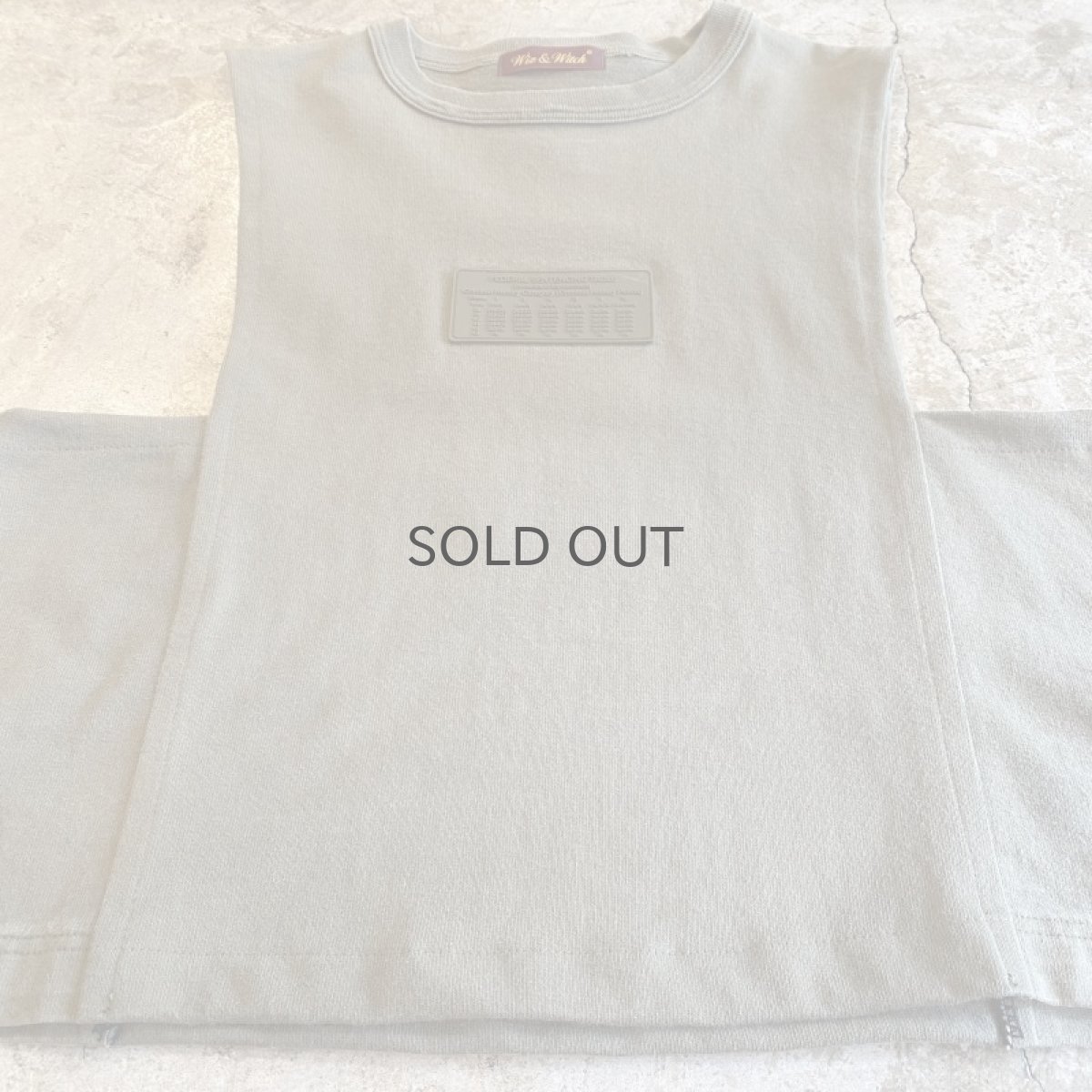 画像9: 【Wiz&Witch】"SAVE" HEAVY COTTON TEE VEST / OS (9)