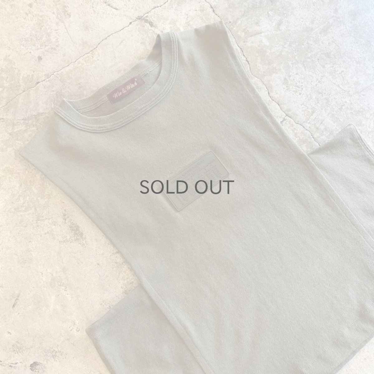 画像3: 【Wiz&Witch】"SAVE" HEAVY COTTON TEE VEST / OS (3)