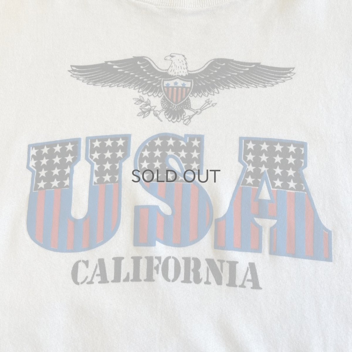 画像10: FRONT COLOR PRINTED DESIGN N/S SWEAT / Ladies L (10)