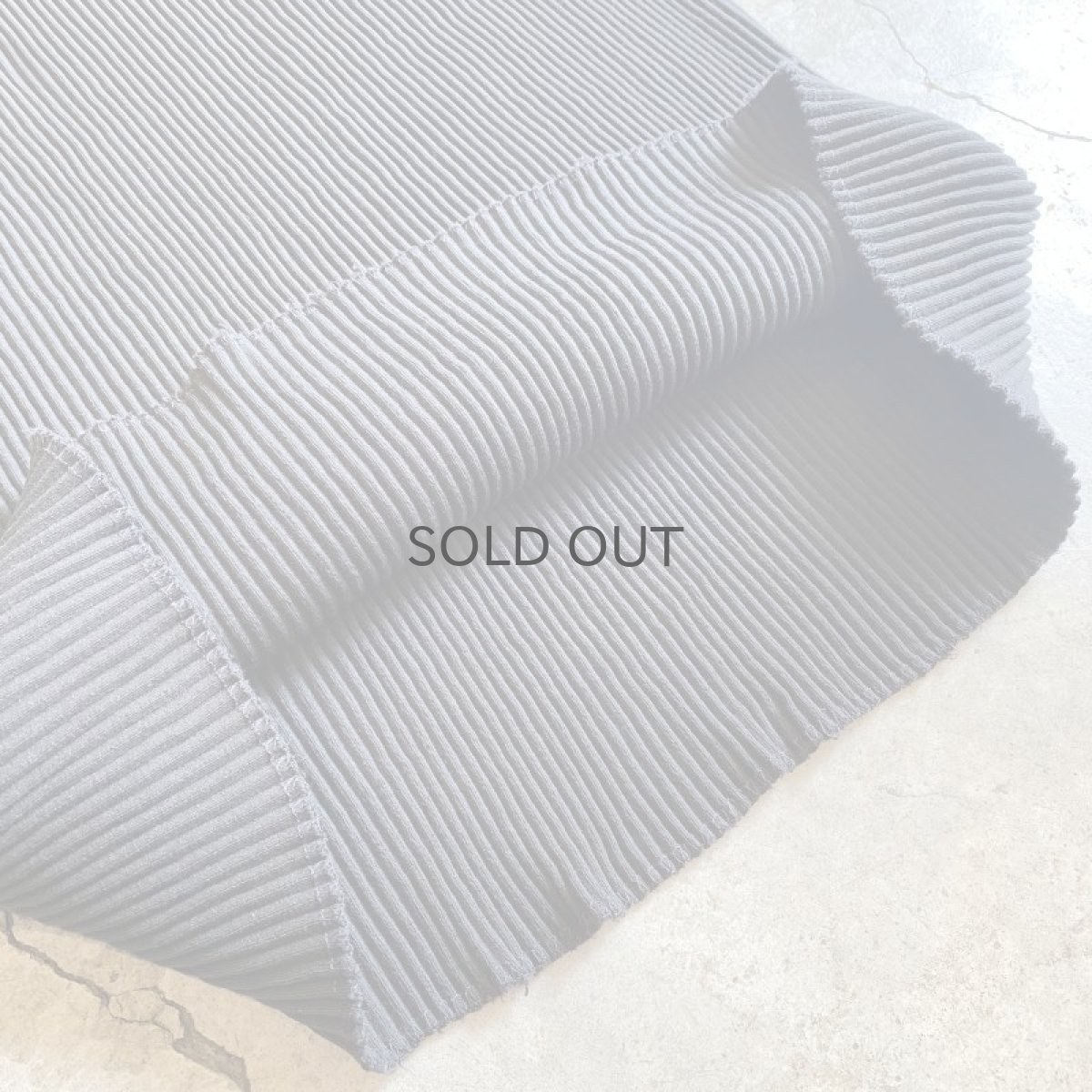 画像7: BLACK COLOR RIB KNIT LONG DESIGN SKIRT / W24~W35 (7)