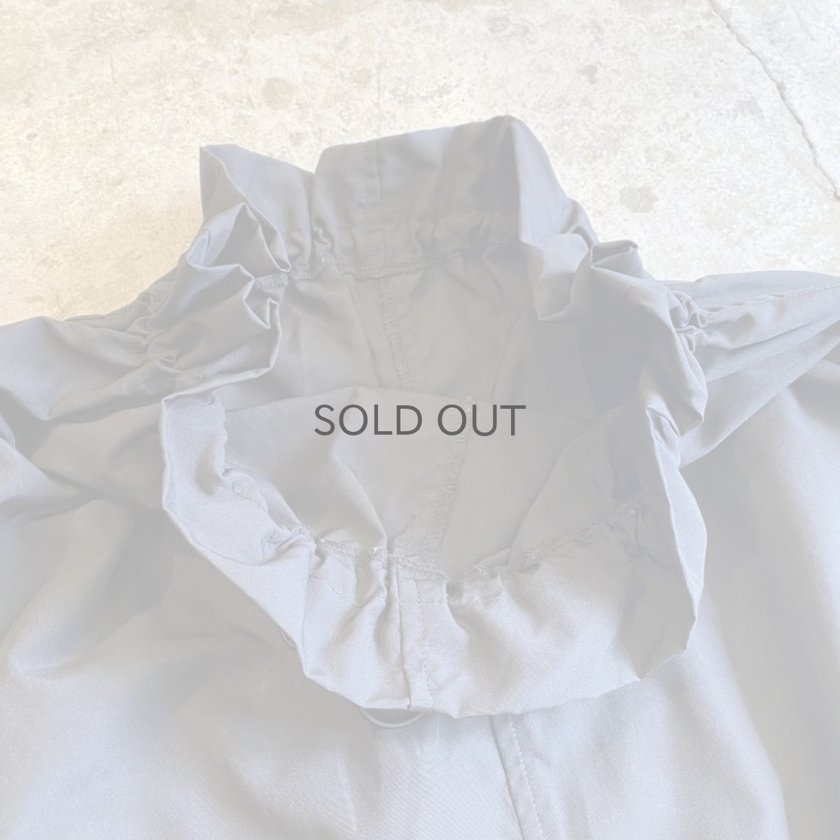 画像8: BACK SLIT NYLON CARGO DESIGN LONG SKIRT / FREE~W35 (8)