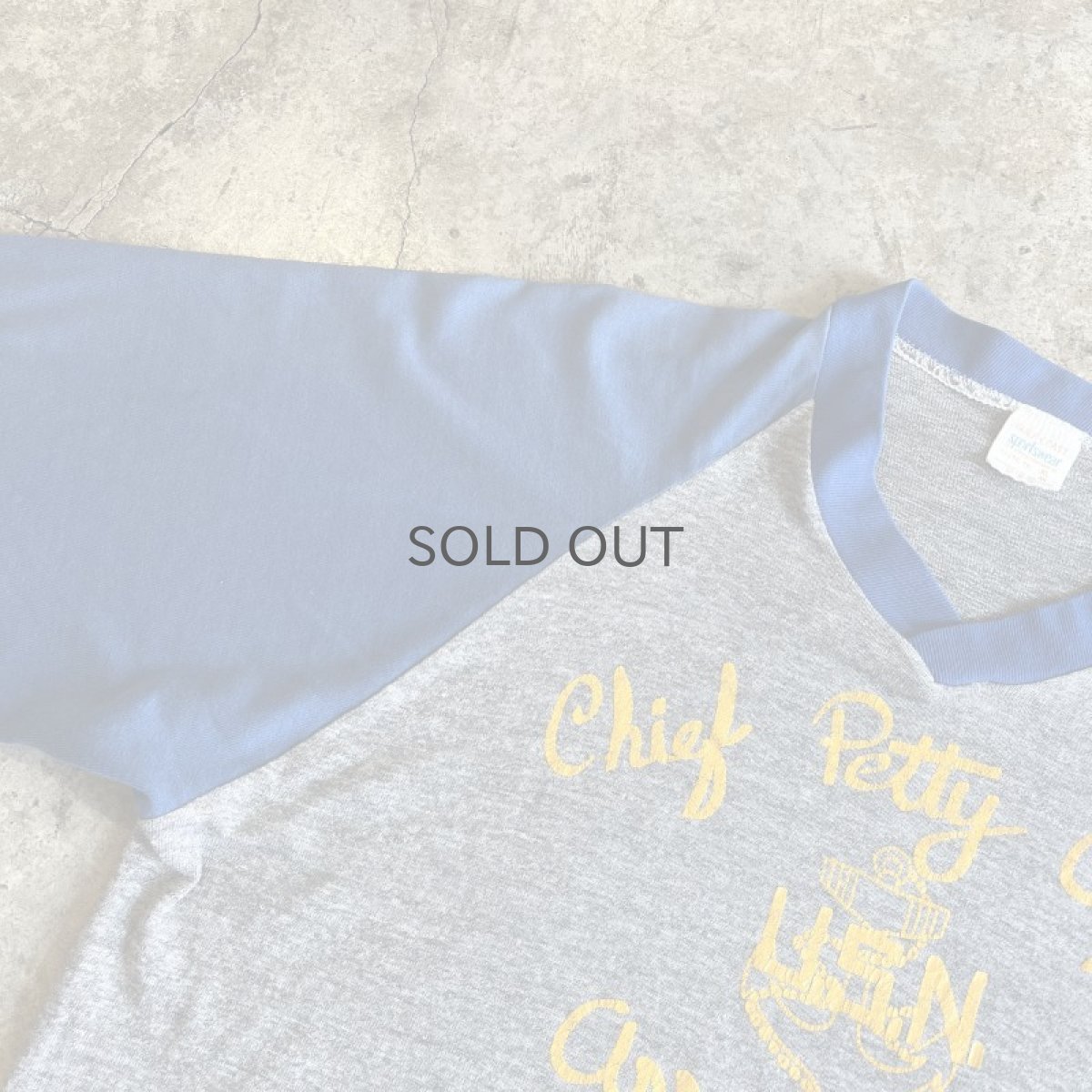 画像7: OLD BI COLOR FRONT PRINTED DESIGN L/S RAGLAN SLEEVE TOPS / Ladies M (XL) / MADE IN USA (7)