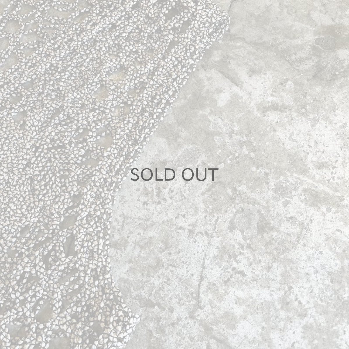 画像8: MONOCHROME REEF PATTERN CROCHET DESIGN  VEST / Ladies M (8)