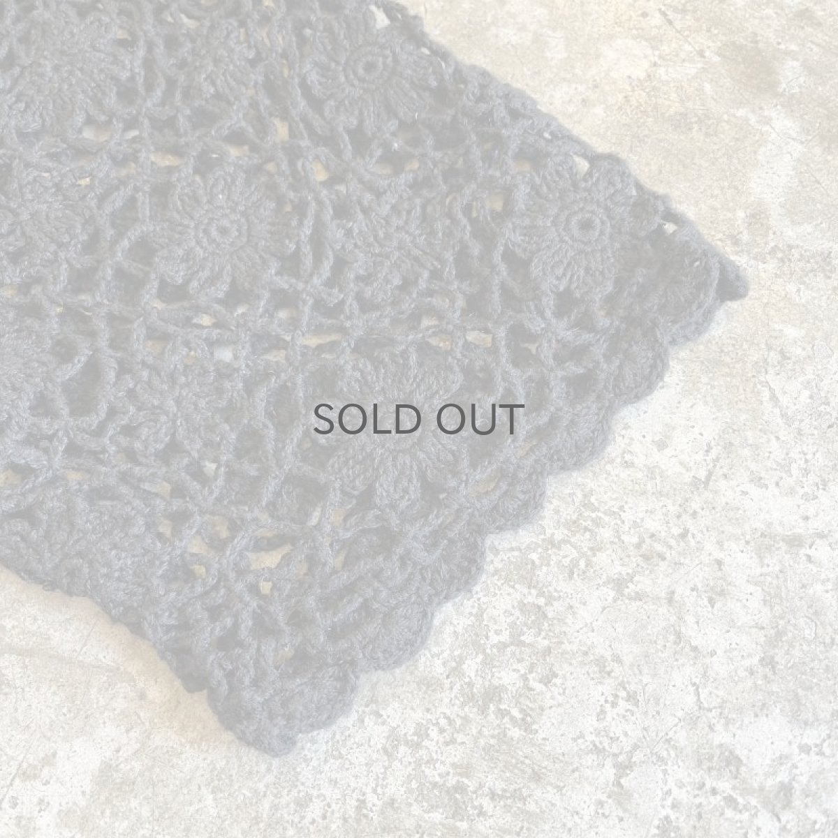 画像6: ALL OVER FLOWER PATTERN CROCHET DESIGN S/S SHIRT / Ladies M (6)