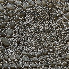 画像10: MONOCHROME REEF PATTERN CROCHET DESIGN  VEST / Ladies M (10)