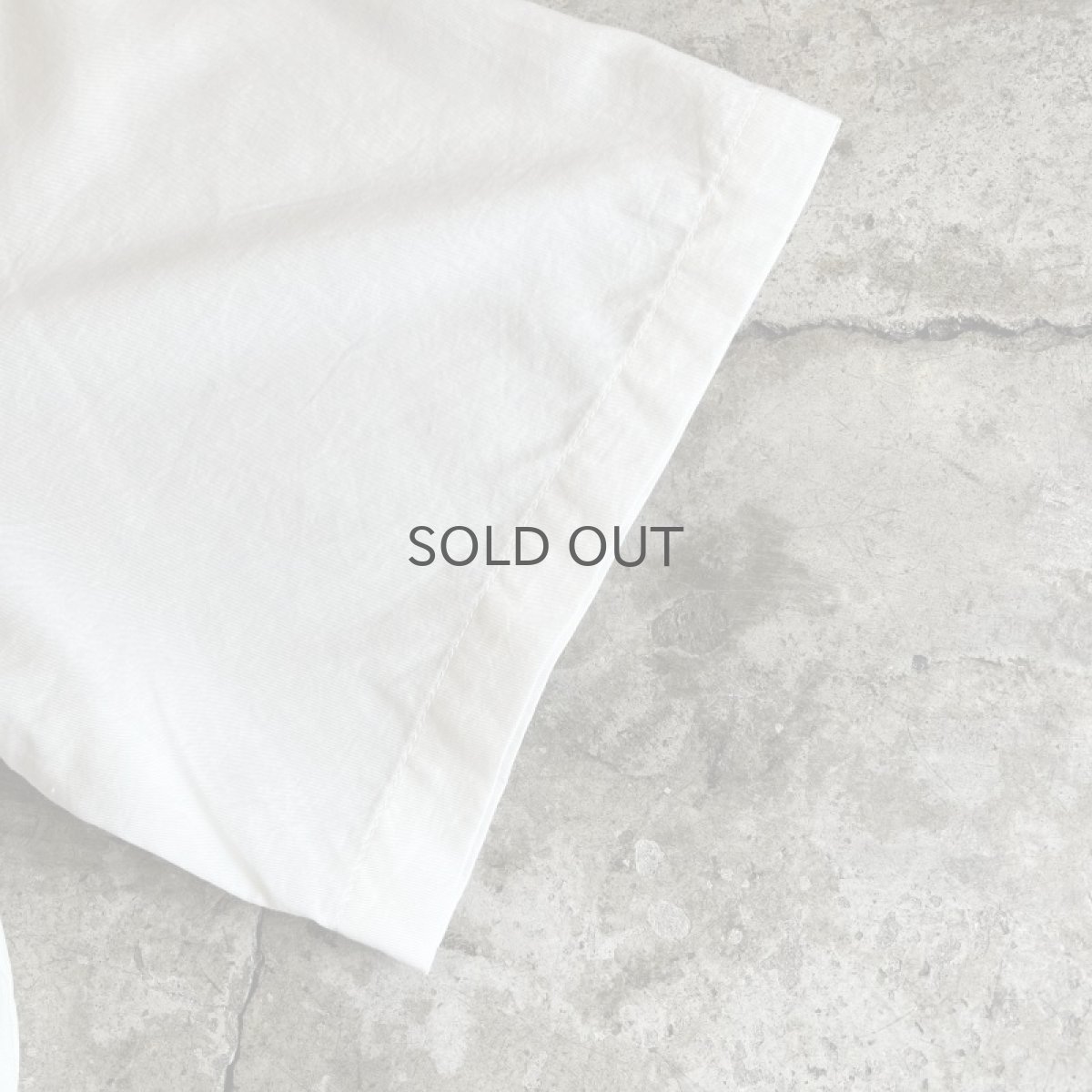 画像6: WHITE COLOR STANDING COLLAR DESIGN SAILOR S/S TOPS / Ladies M (6)