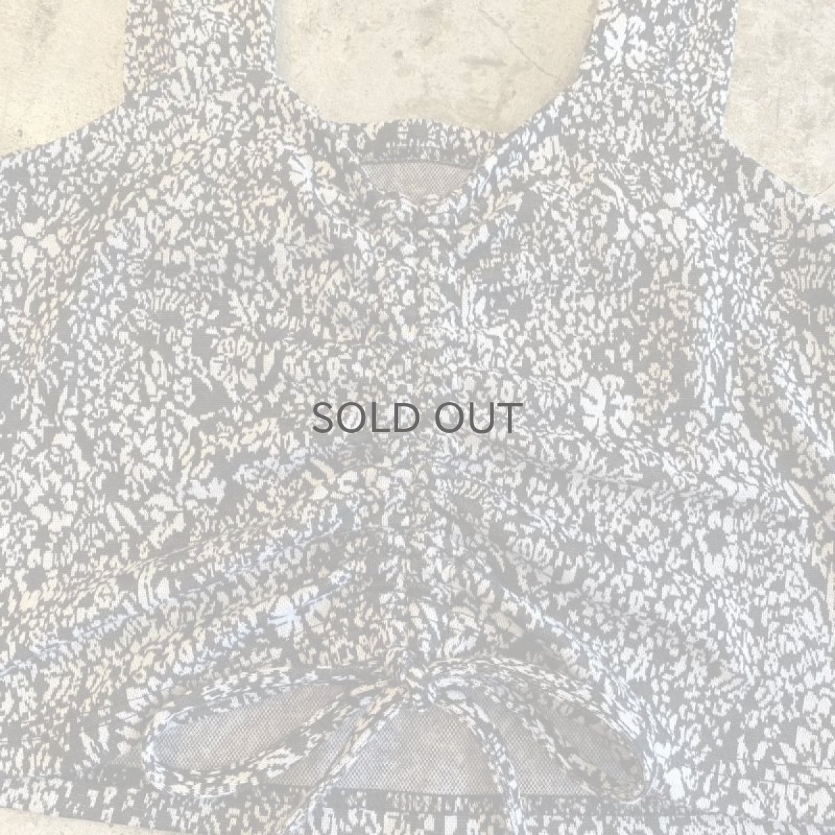 画像6: ALL OVER PATTERN FRONT GATHER DESIGN BUSTIER / Ladies M (6)
