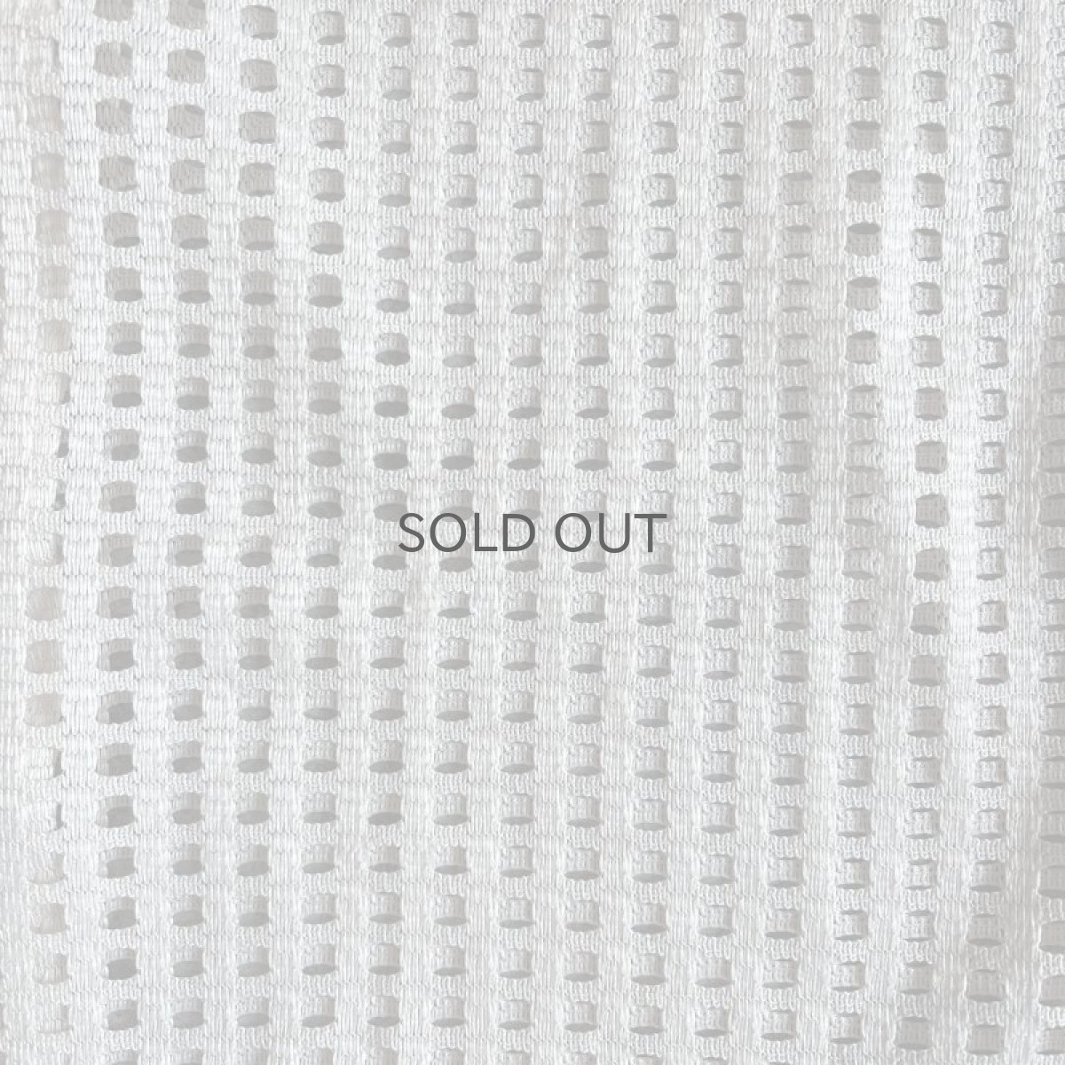 画像10: MESH PATTERN SHORT DESIGN S/S SHIRT / Ladies M (10)