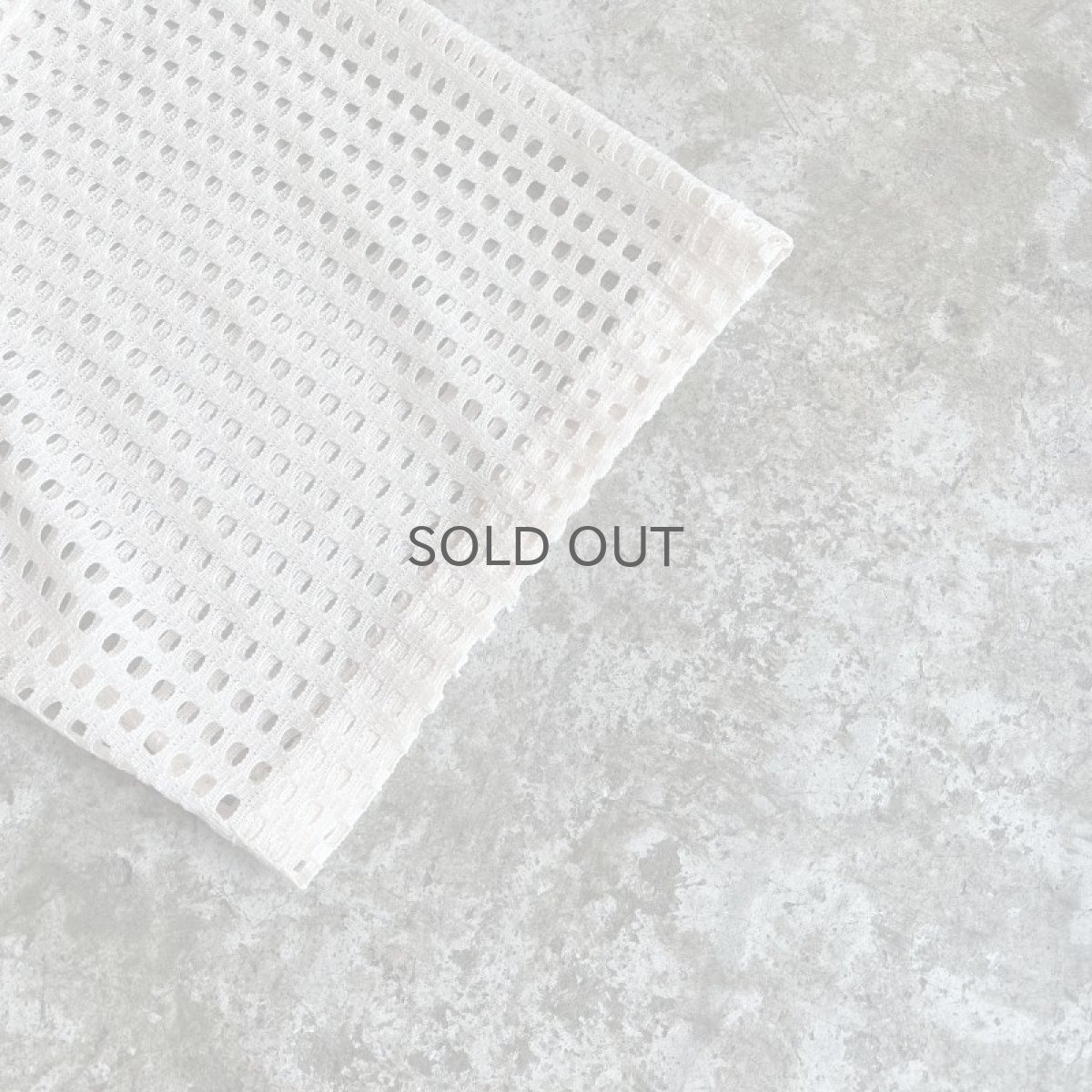 画像5: MESH PATTERN SHORT DESIGN S/S SHIRT / Ladies M (5)