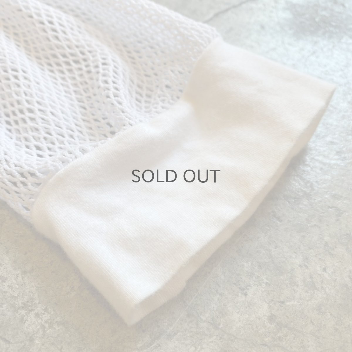 画像9: WHITE COLOR MESH DESIGN ZIP UP HOODIE / Ladies M (9)